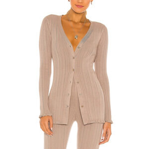 Tularosa 'Variegated' Tan Rib Cardi Size XS